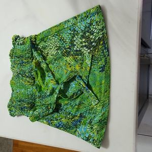 Lizard Look Bathing Suit Top